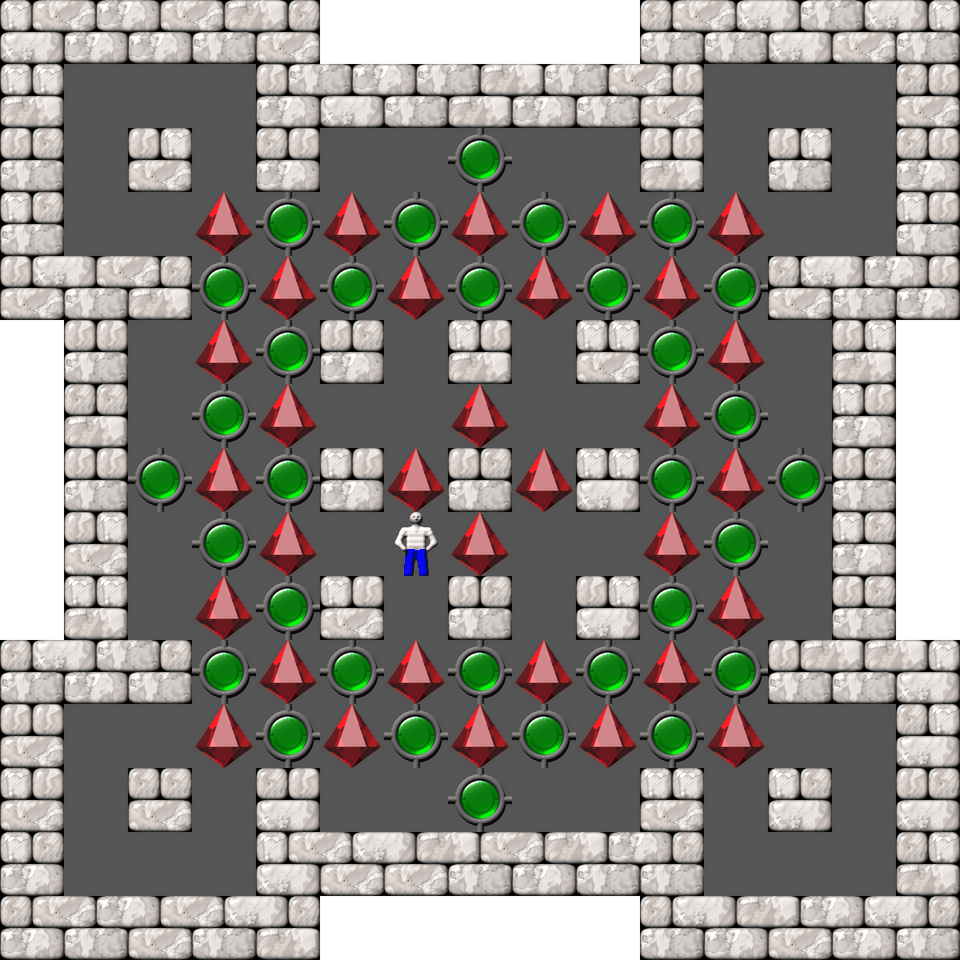 Sokoban David W. Skinner Arranged level 220